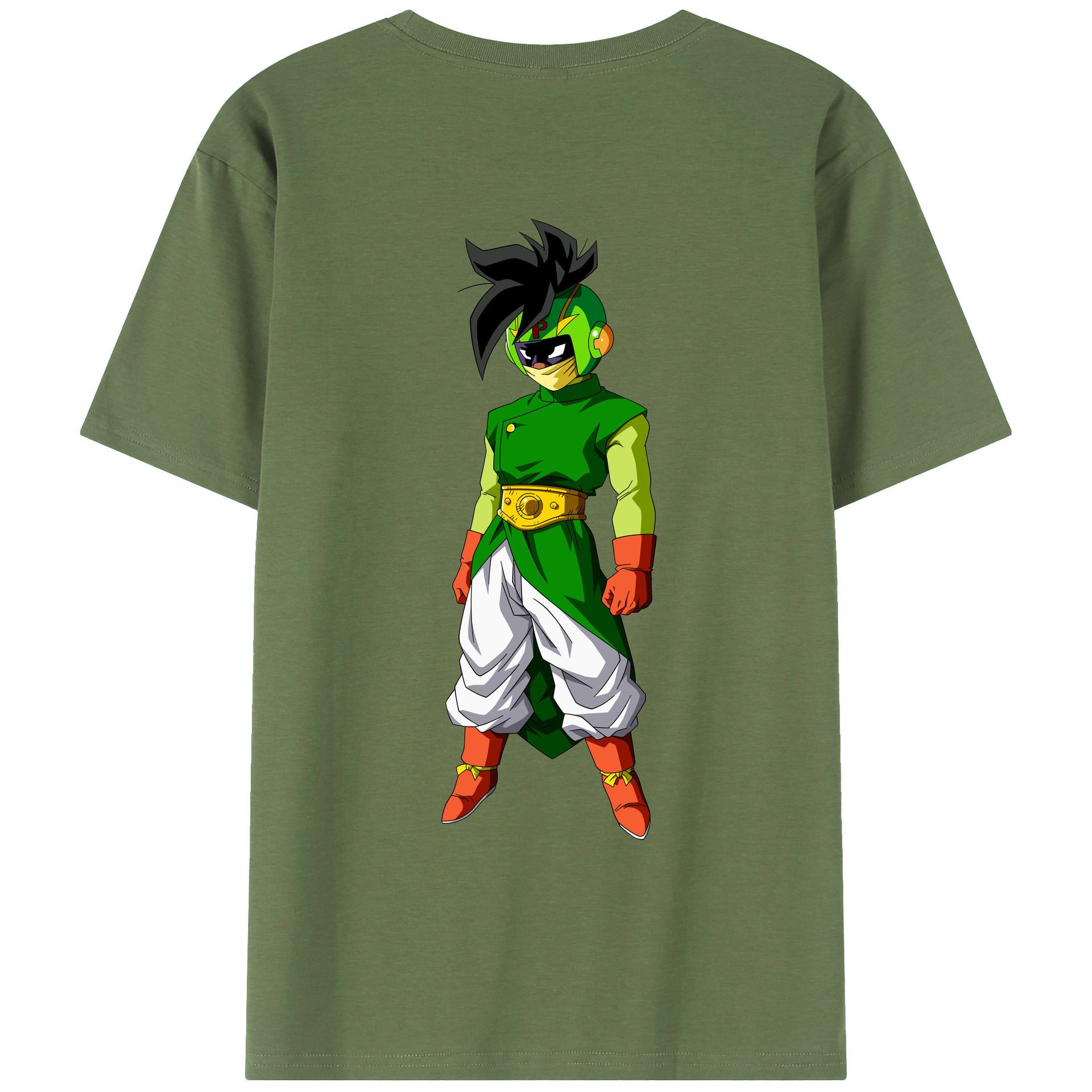 （画像用） ドラゴンボール DRAGON BALL 綿100％ メンズ半袖Tシャツ（バックプリント） 通気性